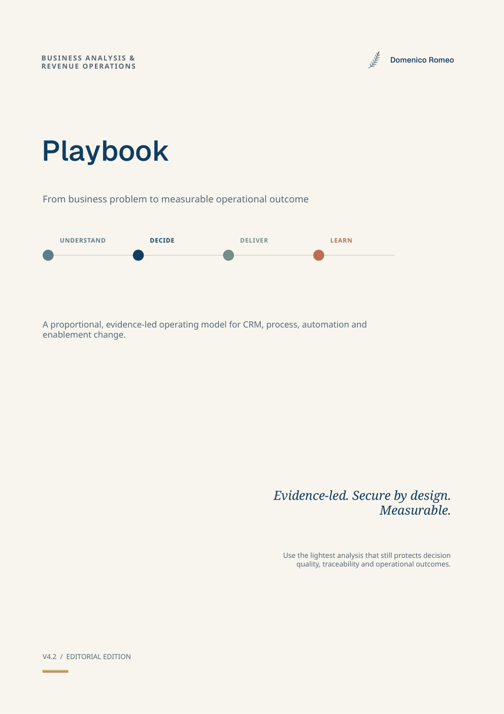 Playbook - page 1 of 12